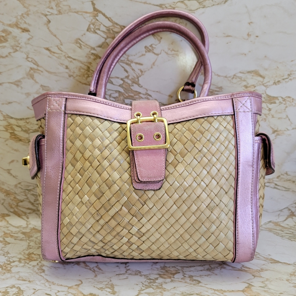 Limited Edition Coach Straw Tote